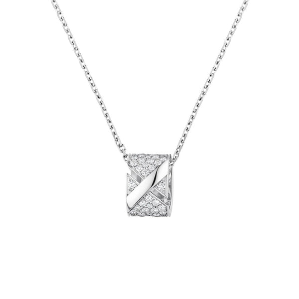 ˇGilded EraˇLIENS EVIDENCE DIAMOND PAVED NECKLACE