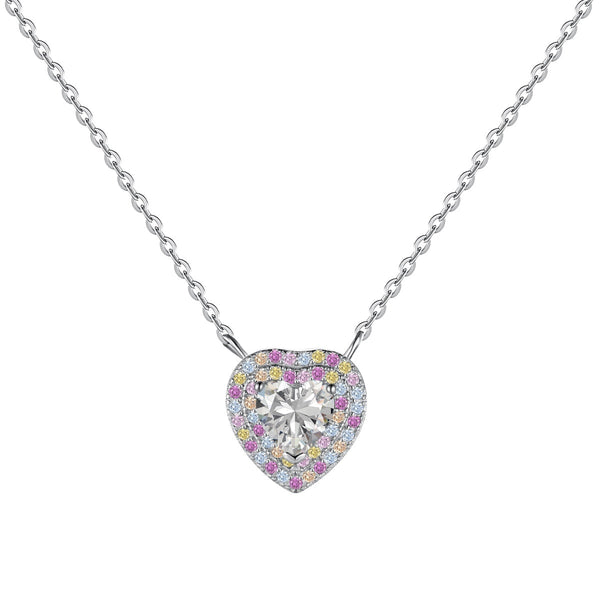 ˇGilded EraˇExquisite Heart Shape Necklace