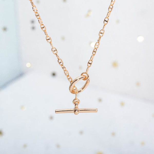 ˇGilded EraˇECHAPPEE NECKLACE PINK GOLD