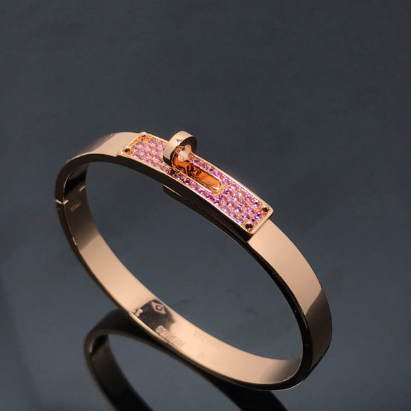ˇGilded EraˇKELLY BRACELET PINK DIAMOND