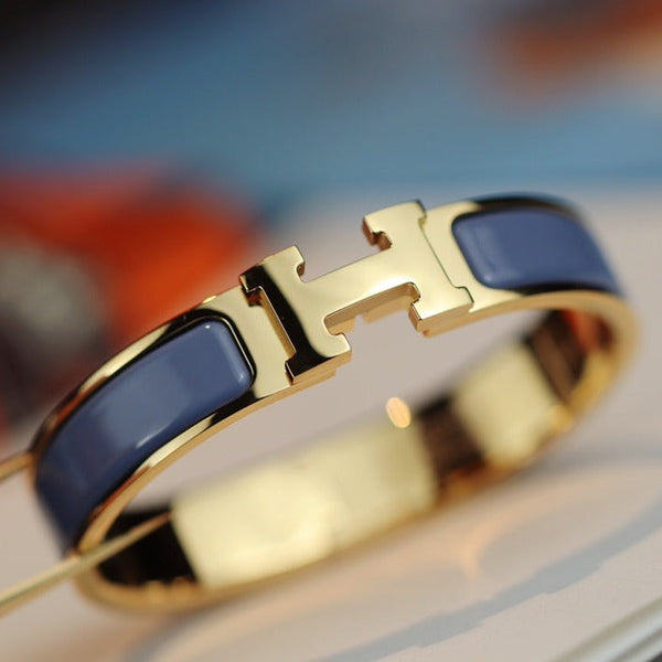 ˇGilded EraˇH BRACELET 12MM BLUE GRAY