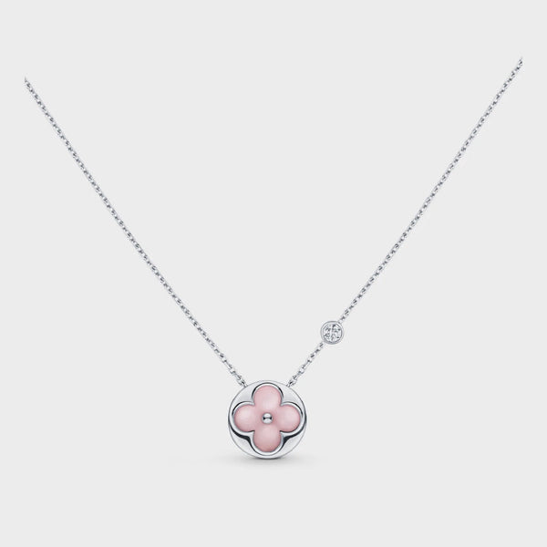 ˇGilded EraˇSUN MOTIF PINK MOP SILVER BRACELET