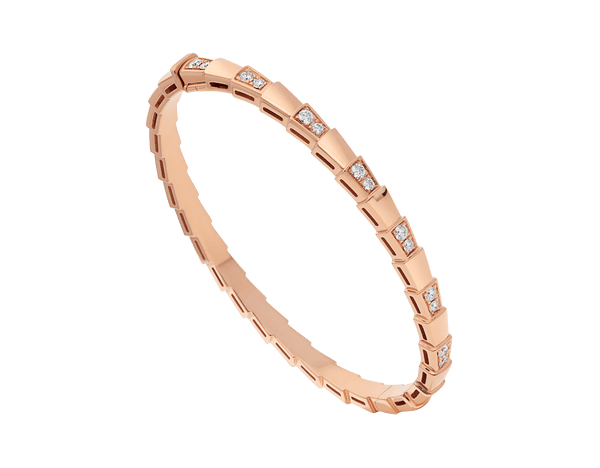 ˇGilded EraˇSERPENTI BRACELET ROSE GOLD DIAMOND
