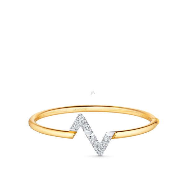 ˇGilded EraˇVOLTE UPSITE DOWN GOLD DIAMOND BRACELET