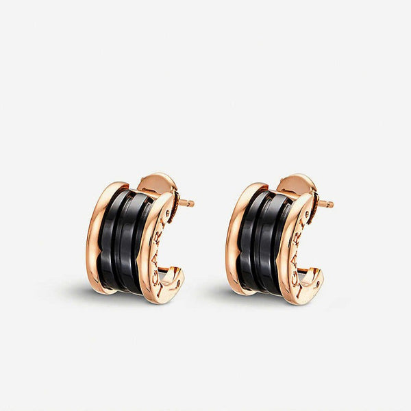 ˇGilded EraˇZERO 1 PINK GOLD CERAMIC EARRINGS