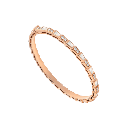 ˇGilded EraˇSERPENTI BRACELET PINK GOLD MOP DIAMOND