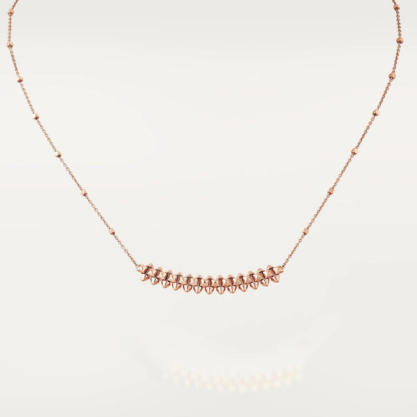 ˇGilded EraˇCLASH PINK GOLD NECKLACE