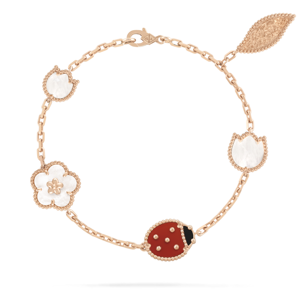 ˇGilded EraˇLUCKY SPRING 5 MOTIF BRACELET