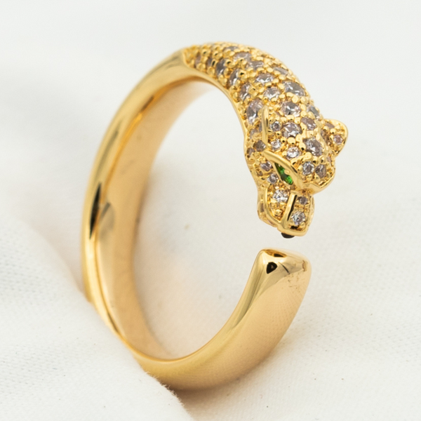 ˇGilded EraˇPANTHERE RING DIAMOND 7.3MM