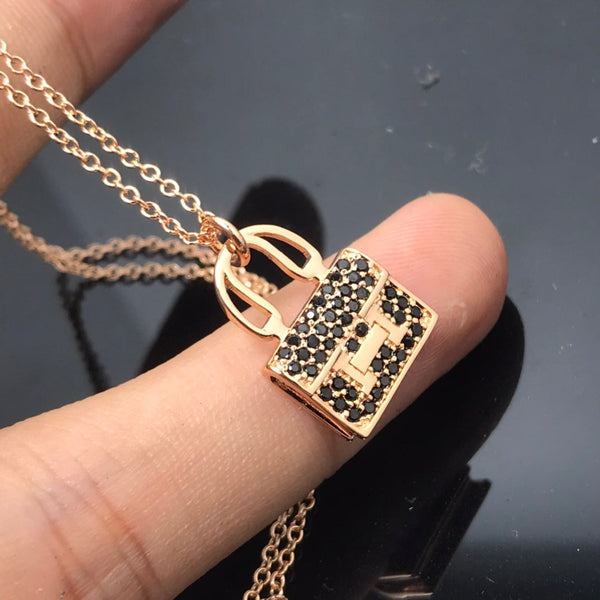 ˇGilded EraˇHM NECKLACE ARRIVAL BLACK DIAMOND