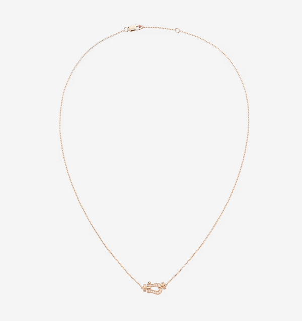 ˇGilded EraˇFORCE 10 DIAMOND PINK GOLD NECKLACE MINI MODEL