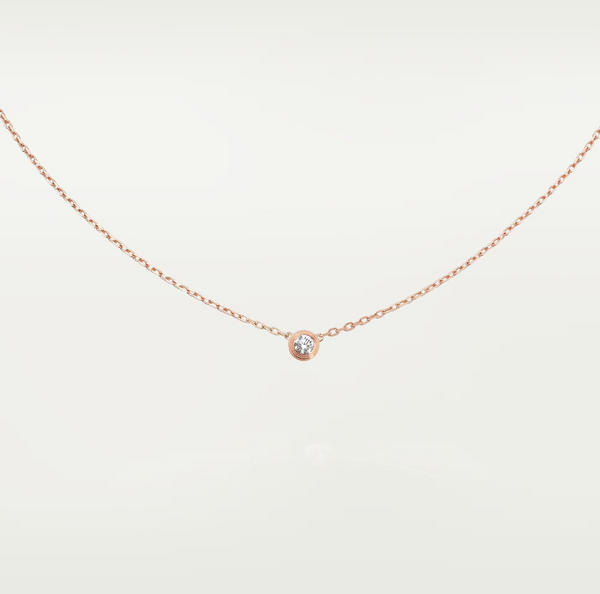 ˇGilded EraˇDAMOUR DIAMOND NECKLACE