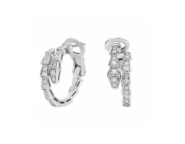 ˇGilded EraˇSERPENTI EARRINGS DIAMOND