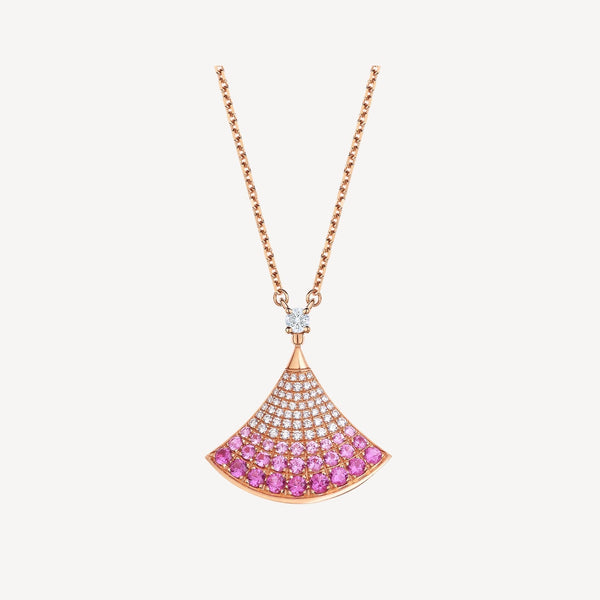 ˇGilded EraˇDREAM NECKLACE PINK GOLD PINK DIAMOND