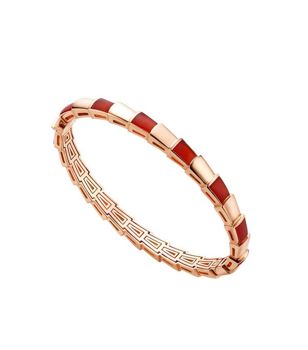 ˇGilded EraˇSERPENTI BRACELET PINK GOLD RUBELLITE