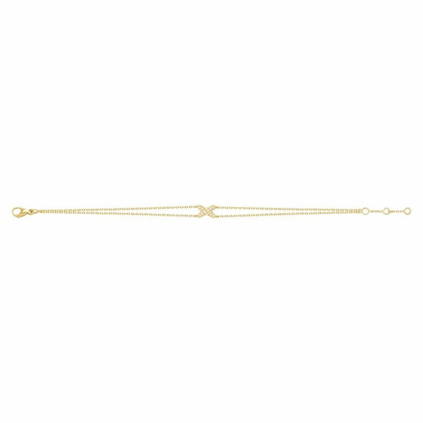 ˇGilded EraˇJEUX BRACELET GOLD DIAMOND
