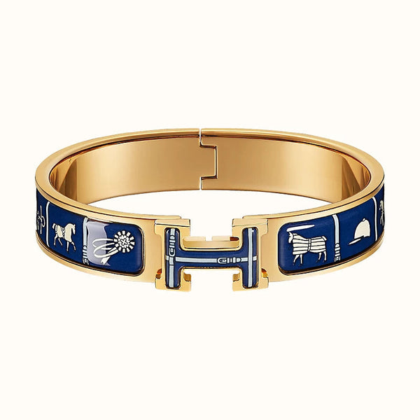 ˇGilded EraˇH COUVERTURES DARK BLUE BRACELET