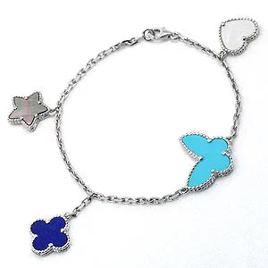 ˇGilded EraˇLUCKY SPRING BRACELET 4 MOTIF