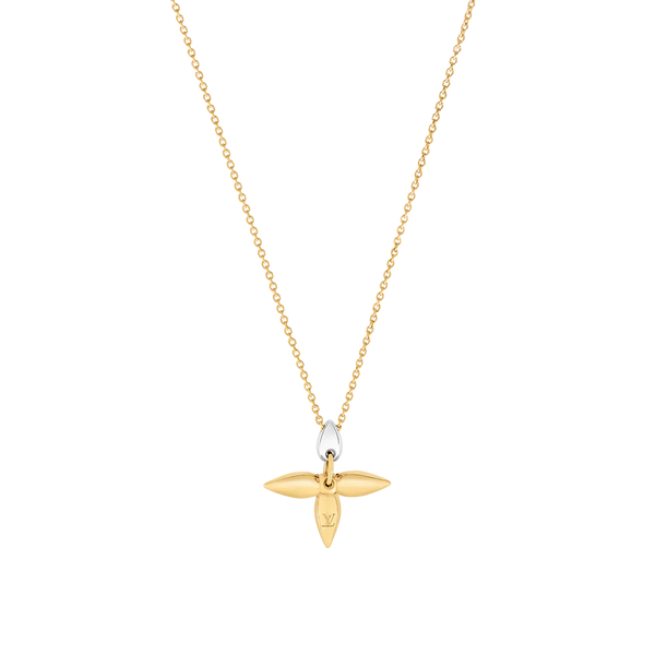 ˇGilded EraˇLOUISETTE PEDANT GOLD NECKLACE