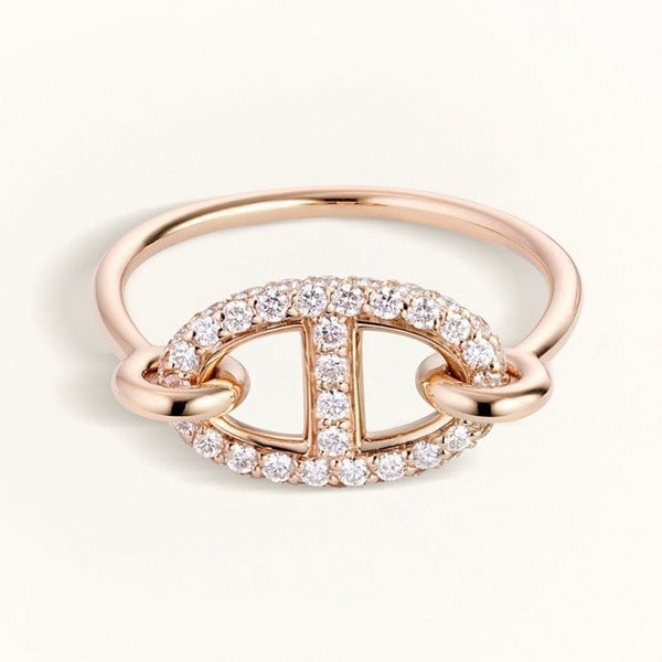 ˇGilded EraˇRONDE SMALL DIAMOND RING