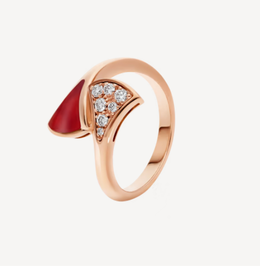 ˇGilded EraˇDREAM RING PINK GOLD DIAMOND