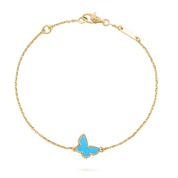 ˇGilded EraˇBUTTERFLY TURQUOISE BUTTERFLY BRACELET