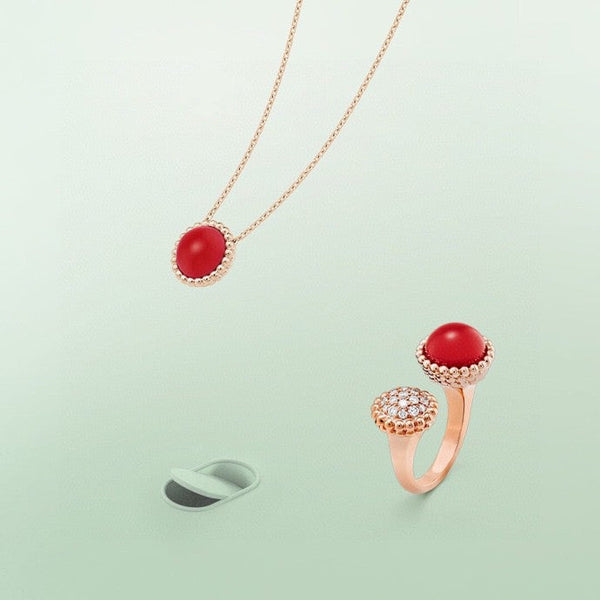 ˇGilded EraˇPERLEE COULEURS DIAMOND ROSE GOLD BETWEEN THE FINGER RING